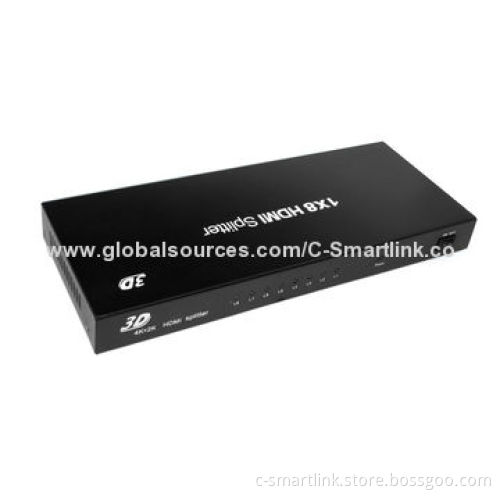 HDMI 1 x 8 Splitter, (HDMI® 1.3b), Supports HDCP, 3D, 1,080P, V1.3, Easy to Use